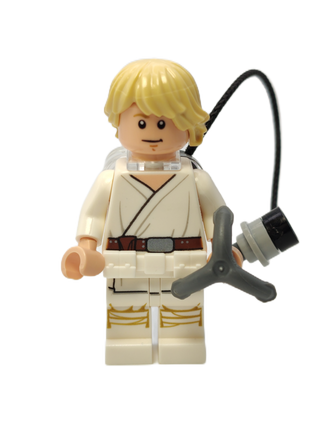 Luke Skywalker with Utility Belt and Grappling Hook, sw0999 Minifigure LEGO®