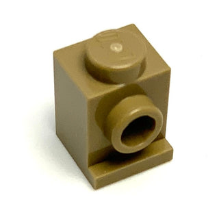 Brick, Modified 1x1 with Headlight, Part# 4070 Part LEGO® Dark Tan