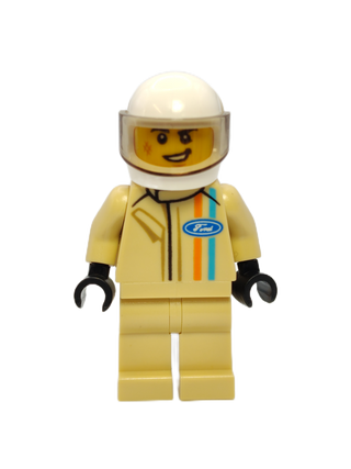 Ford GT Heritage Edition Driver, sc092 Minifigure LEGO®