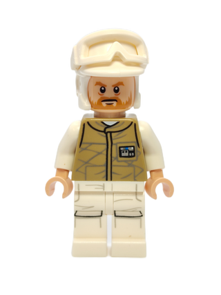 Hoth Rebel Trooper Dark Tan Uniform (Brown Beard), sw0736 Minifigure LEGO®