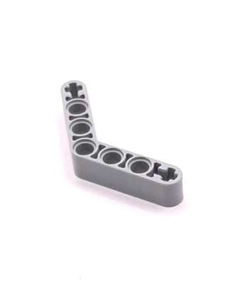 Technic, Liftarm, Modified Bent Thick 1 x 7 (4 - 4), Part# 32348 Part LEGO® Light Bluish Gray