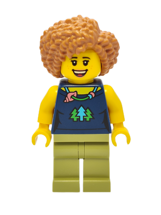 Female - Dark Blue Top with Trees, cty1523 Minifigure LEGO®