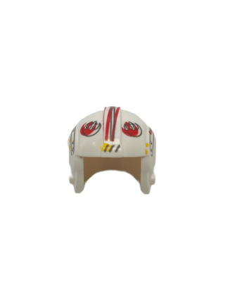 (Misprint) Minifigure, Headgear SW Rebel Pilot with Red Rebel Alliance Symbol, Part# x164pb04 Part LEGO®