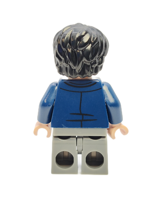 Harry Potter - Dark Blue Jacket with Dark Red Shirt, hp380 Minifigure LEGO®