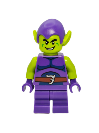 Green Goblin - Purple Outfit and Medium Legs, sh0957 Minifigure LEGO®