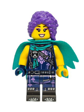 Zoey - Dark Turquoise Cape, drm009 Minifigure LEGO®