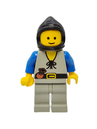 Peasant - Black Hood, cas091 Minifigure LEGO®