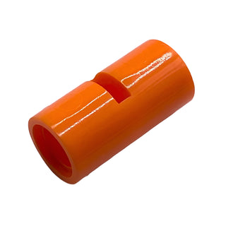 Technic, Pin Connector Round 2L with Slot (Pin Joiner Round), Part# 62462 Part LEGO® Orange
