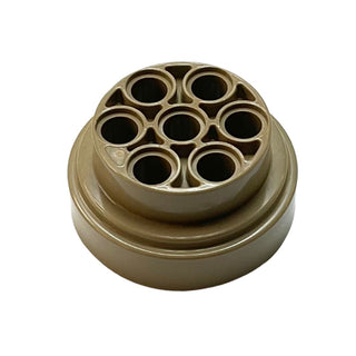 Wheel 32mm D. x 15mm Technic, Part# 60208 Part LEGO® Dark Tan Very Good