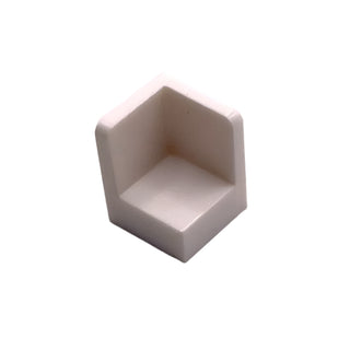 Panel 1 x 1 x 1 Corner, Part# 6231 Part LEGO® White