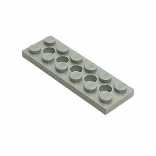 Technic, Plate 2x6 with 5 Holes, Part# 32001 Part LEGO® Light Gray 1 Part