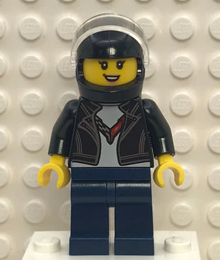 1968 Chevrolet Corvette Driver, sc089 Minifigure LEGO® Like New with Helmet