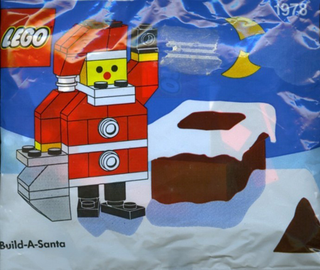 Build-A-Santa polybag, 1978 Building Kit LEGO®