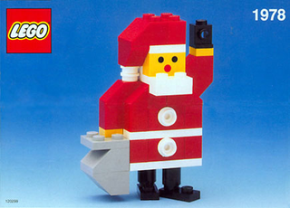 Build-A-Santa polybag, 1978 Building Kit LEGO®