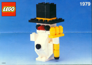 Snowman polybag, 1979 Building Kit LEGO®
