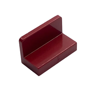 Panel 1 x 2 x 1 with Rounded Corners, Part# 4865b Part LEGO® Dark Red