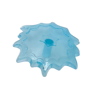 Power Burst, Shield Large with Bar End, Part# 35032e Part LEGO® Trans-Light Blue