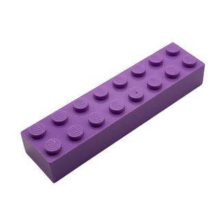 Brick 2x8, Part# 3007 Part LEGO® Medium Lavender 1 Part