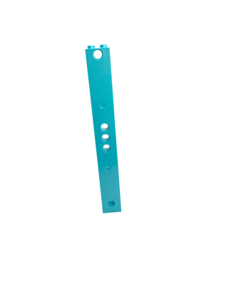 Support 2x2x13 with 5 Pin Holes, Part# 91176 Part LEGO® Medium Azure