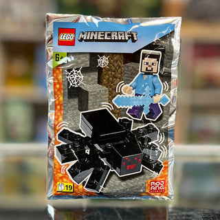 Steve with Spider Foil Pack, 662207 Building Kit LEGO®