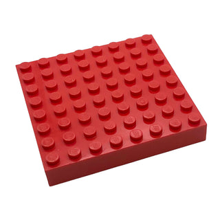 Brick 8x8, Part# 4201 Part LEGO® Red Very Good