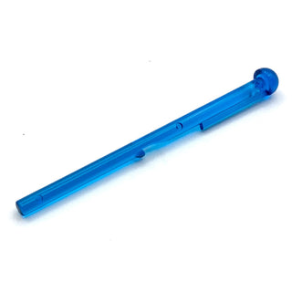 Projectile Launcher, Bar 8L with Round End, Part# 15303 Part LEGO® Trans-Dark Blue
