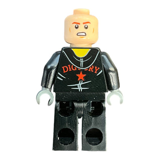 Cedric Diggory - Black and Yellow Uniform, Shirt Tail, hp179a Minifigure LEGO®