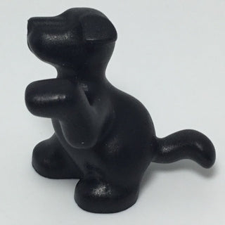 Dog with Raised Paw (Belville), Part# 6250 Part LEGO® Black