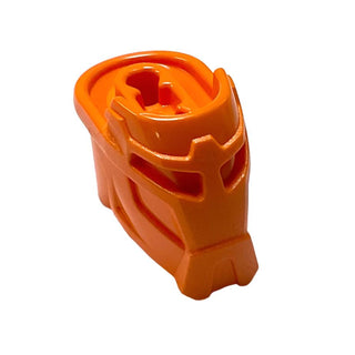 Hero Factory Head, Part# 93277 Part LEGO® Orange