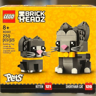 Shorthair Cat & Kitten, 40441 Building Kit LEGO®