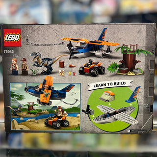 Velociraptor: Biplane Rescue Mission, 75942 Building Kit LEGO®