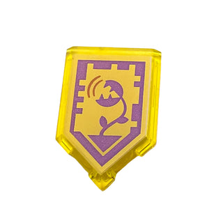 Tile, Modified 2 x 3 Pentagonal with Nexo Power Shield Pattern - Power Plant, Part# 22385pb092 Part LEGO®