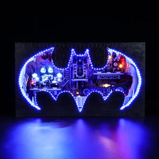 Light Kit For Batcave-Shadow Box, 76252 Light up kit Lightailing