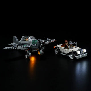Light Kit For LEGO Fighter Plane Chase, 77012 Light up kit Lightailing