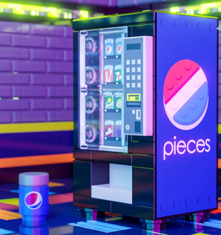 Pieces Soda Vending Machine Building Kit B3 Customs