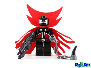 SPAWNED Antihero Custom Printed Minifigure Custom minifigure BigKidBrix
