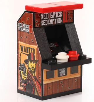 Red Brick Redemption II Arcade Game Building Kit B3 Customs
