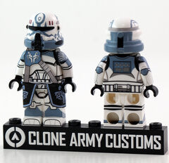Airborne Comet Sand Blue- CAC Custom minifigure Clone Army Customs   