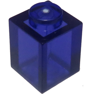 Brick 1x1, Part# 3005 Part LEGO® Trans-Purple