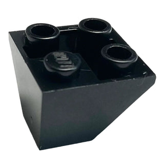 Slope, Inverted 45 2 x 2 Double Convex, Part# 3676 Part LEGO® Black