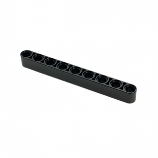 Technic, Liftarm Thick 1x9, Part# 40490 Part LEGO® Black 1 Part