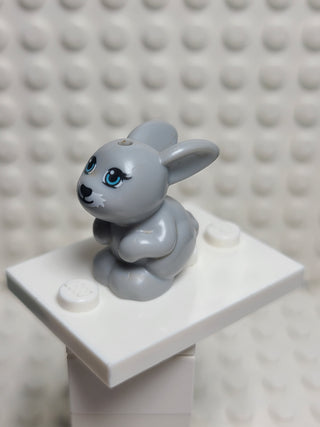 Light Bluish Gray w/ White Muzzle Pattern Bunny/Rabbit LEGO® Animals LEGO®