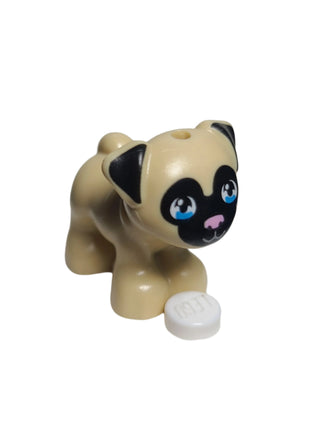 Pug, Tan (Toffee), 24111pb01 LEGO® Animals LEGO®