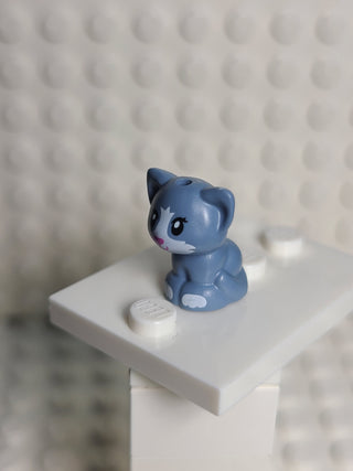 Kitten, sitting w/ White Muzzle, 69902pb01 LEGO® Animals LEGO®