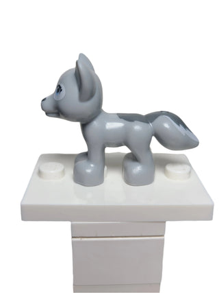 Fox, Light Bluish Gray w/ Dark Bluish Gray Tail LEGO® Animals LEGO®
