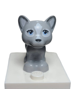 Fox, Light Bluish Gray w/ Dark Bluish Gray Tail LEGO® Animals LEGO®