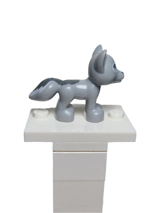 Fox, Light Bluish Gray w/ Dark Bluish Gray Tail LEGO® Animals LEGO®