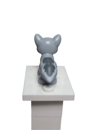 Fox, Light Bluish Gray w/ Dark Bluish Gray Tail LEGO® Animals LEGO®