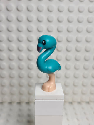Flamingo, Dark Turquoise Body and Metallic Pink Beak LEGO® Animals LEGO®