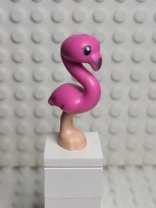 Flamingo, Dark Pink Body and Metallic Pink Beak LEGO® Animals LEGO®